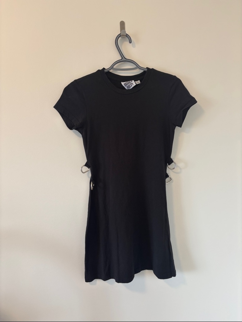 The Ragged Priest Bodycon Dress Punk Black Grunge Size M Missing Belt